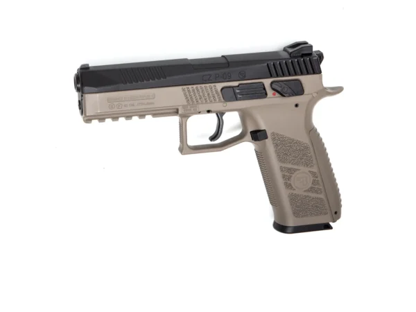 CZ P-09, Airgun, Pellets, Blow Back, Dual Tone FDE