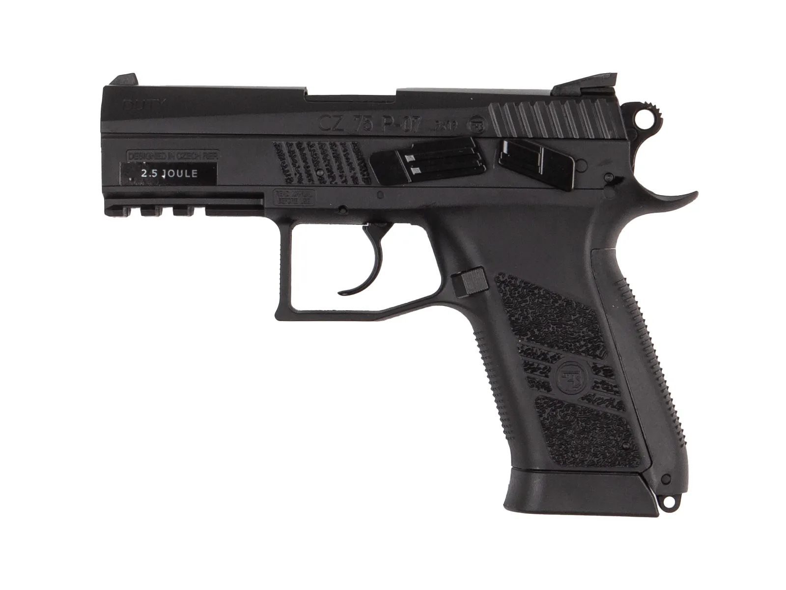 CZ 75 P-07 Duty, Airgun, BB, Black, Non Blow Back
